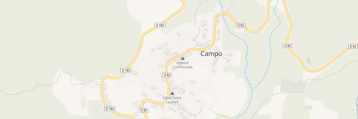 Plan du 5066 Piana à Campo