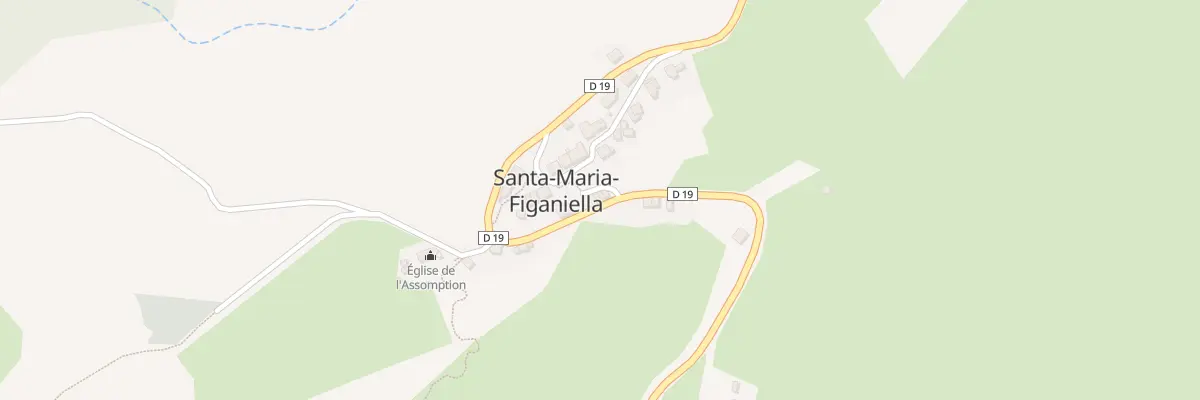 Plan du 5038 Bonde à Santa-Maria-Figaniella