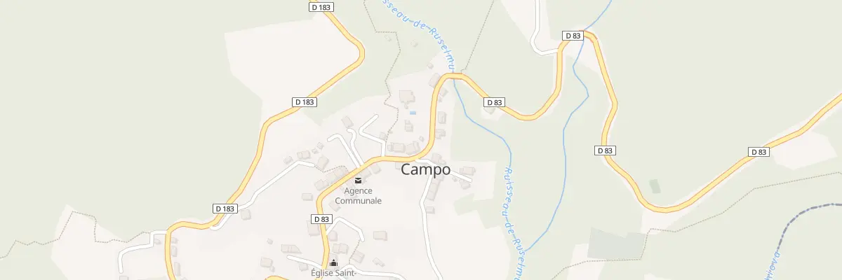 Plan du 5102 Canavaggio à Campo