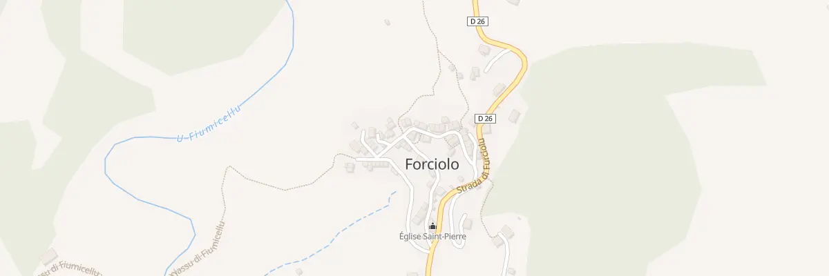 Plan du 5027 Forciolo à Forciolo