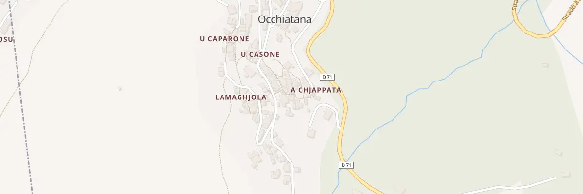 Plan du 5125 Occhiatana à Occhiatana
