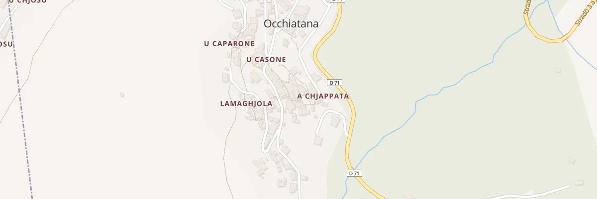 Plan du 5124 Occhiatana à Occhiatana