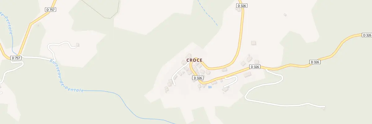 Plan du 5144 Croce à Moca-Croce