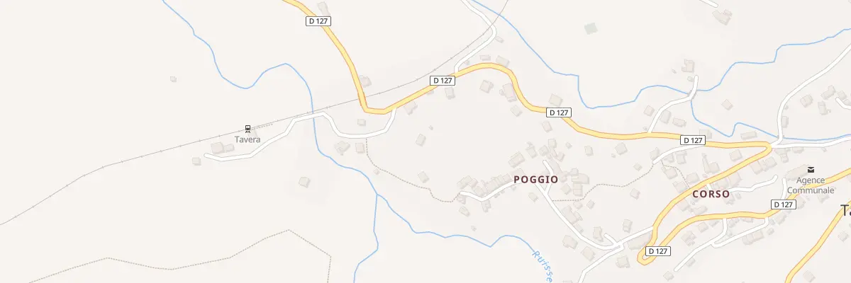 Plan du 5003A Vicchiarelle à Tavera