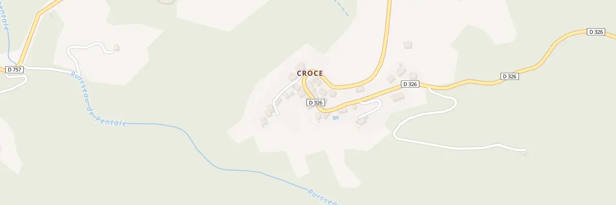 Plan du 5146 Croce à Moca-Croce