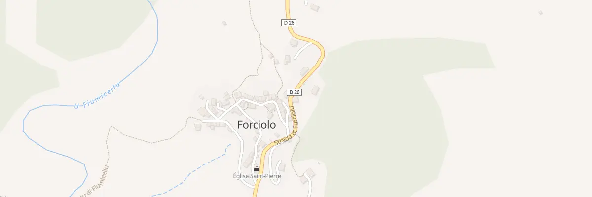 Plan du 5037 Forciolo à Forciolo