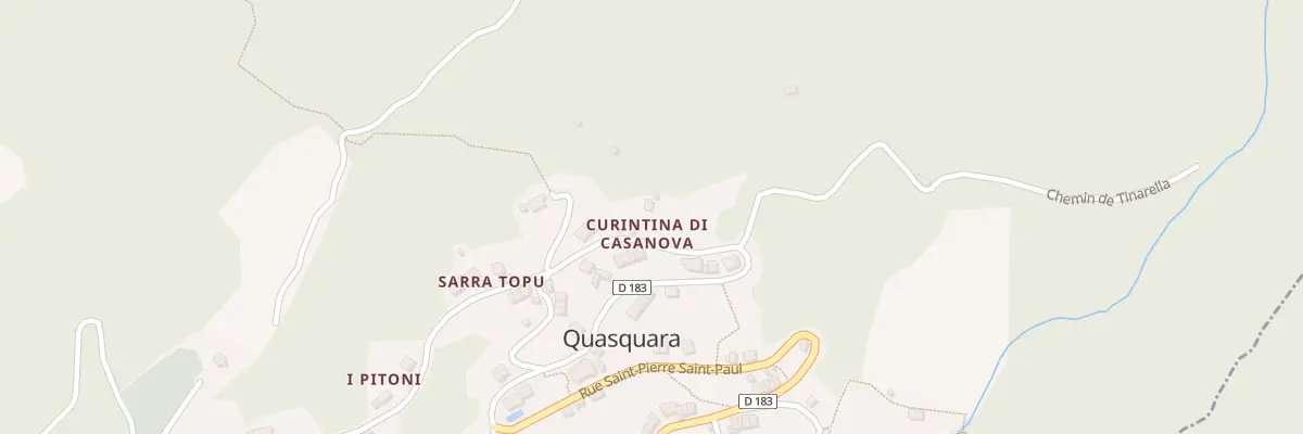 Plan du 5020 Chiosu à Quasquara