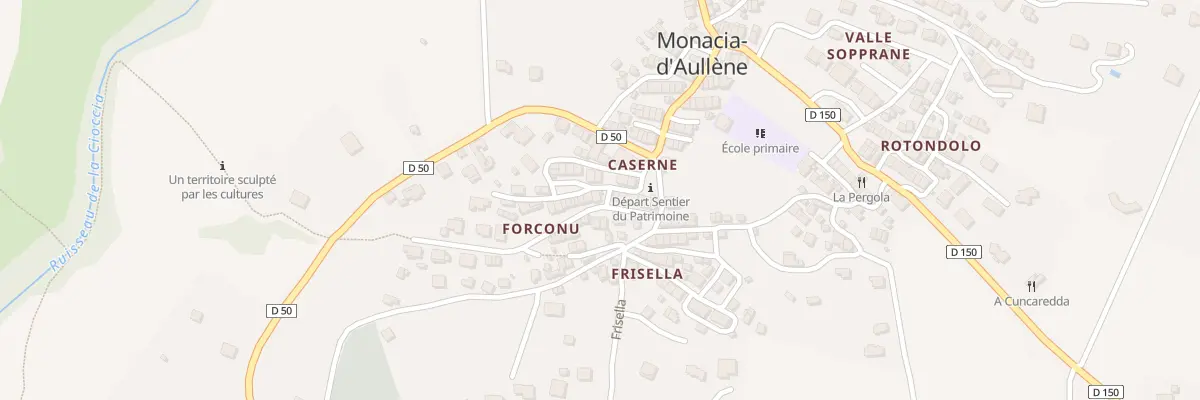 Plan du 5228 Monacia à Monacia-d’Aullène