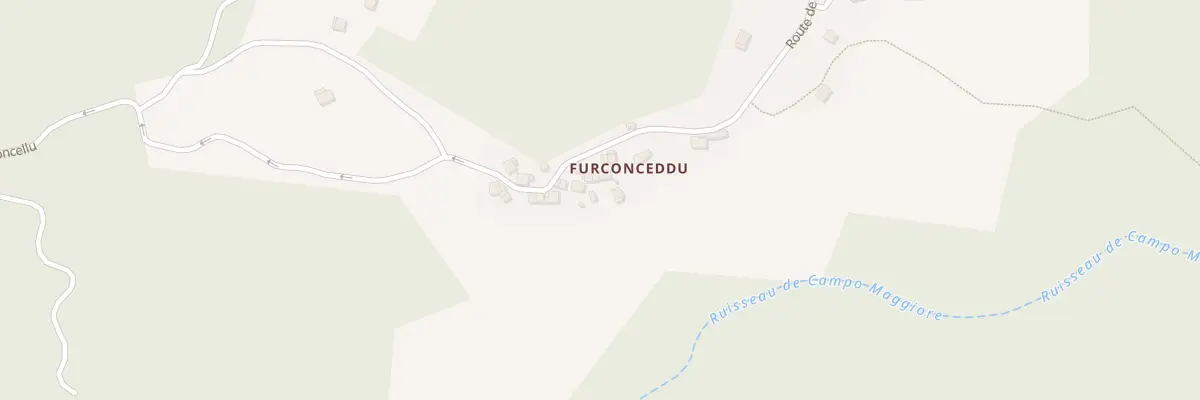 Plan du 5042 Forconcello à Granace