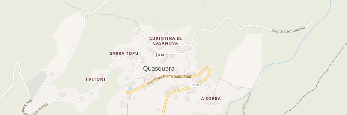 Plan du 5033 Argiola à Quasquara