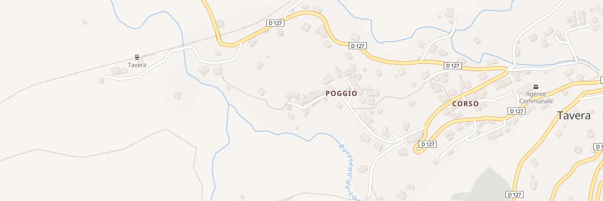 Plan du 5143 Poggio à Tavera