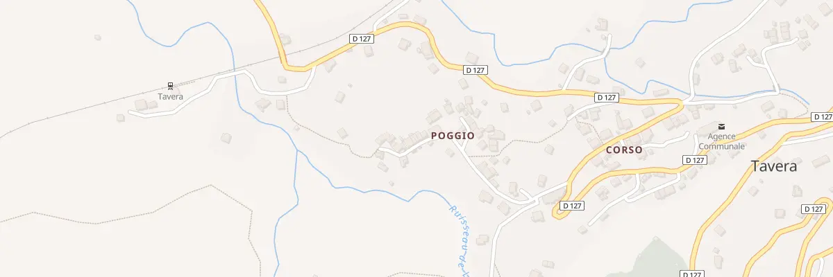Plan du 5134 Poggio à Tavera