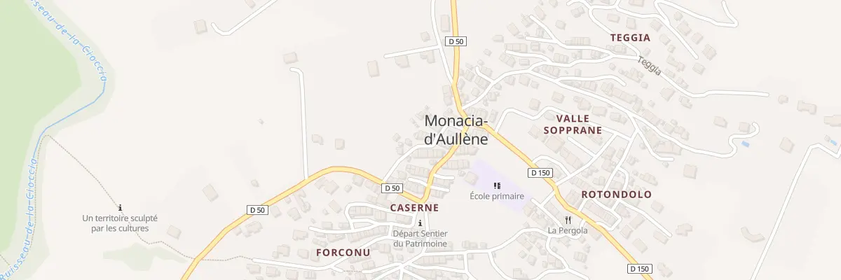 Plan du 5171 Monacia à Monacia-d’Aullène