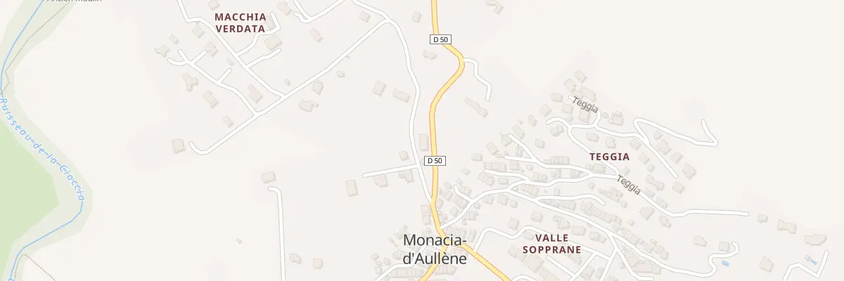 Plan du 5320 Fontana à Monacia-d’Aullène