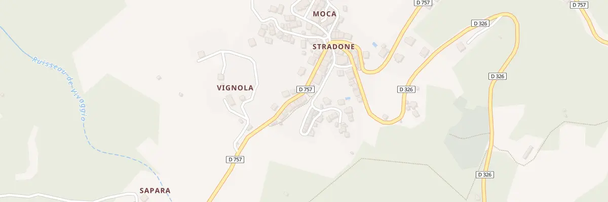 Plan du 5074 Stradone à Moca-Croce