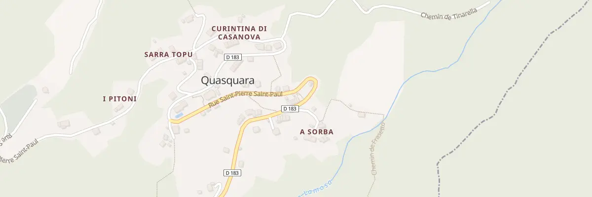 Plan du 5057 Ortu Di Piazza à Quasquara