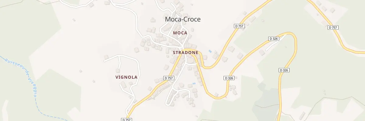 Plan du 5068 Stradone à Moca-Croce