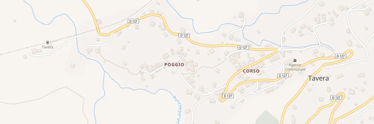 Plan du 5120 Poggio à Tavera