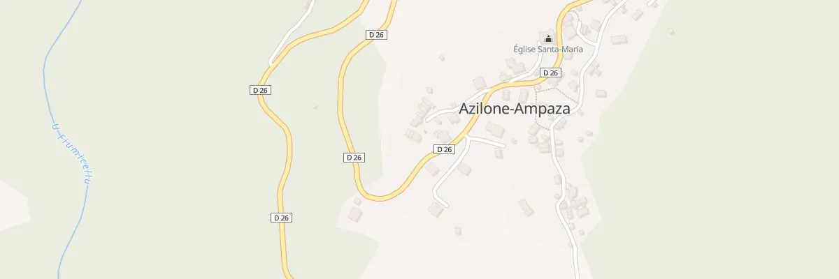 Plan du 5008 La Foata à Azilone-Ampaza