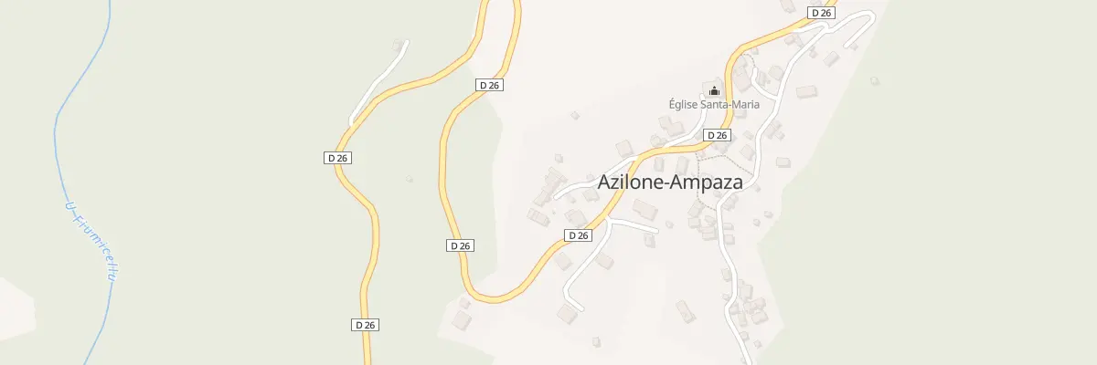 Plan du 5005 La Foata à Azilone-Ampaza