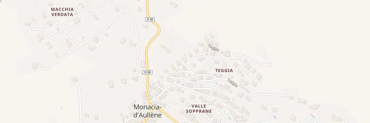 Plan du 5036C Haut de Teggia à Monacia-d’Aullène