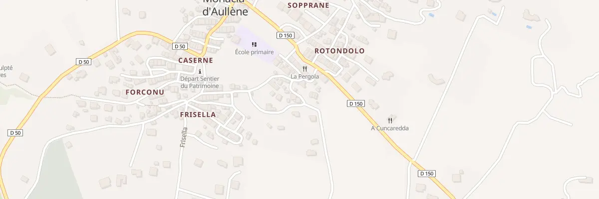 Plan du 5446 Rotondolo à Monacia-d’Aullène