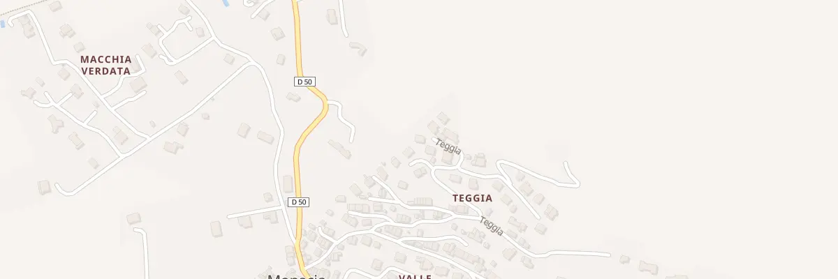 Plan du 5040B Teggia à Monacia-d’Aullène