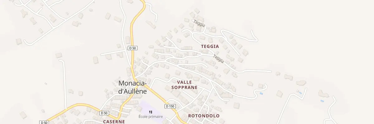Plan du 5063 Teggia à Monacia-d’Aullène