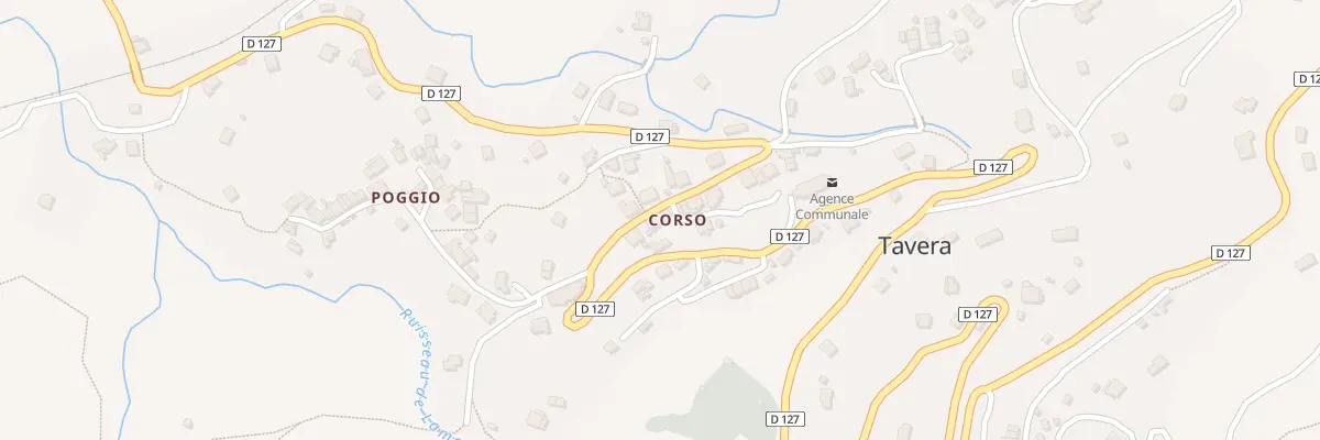 Plan du 5087 Corso à Tavera
