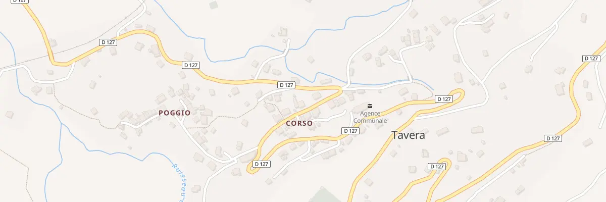 Plan du 5380 Corso à Tavera