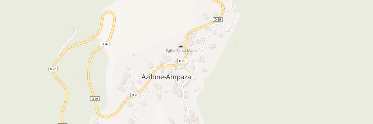 Plan du 5035 Prato à Azilone-Ampaza