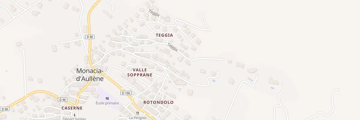 Plan du 5456 Teggia à Monacia-d’Aullène