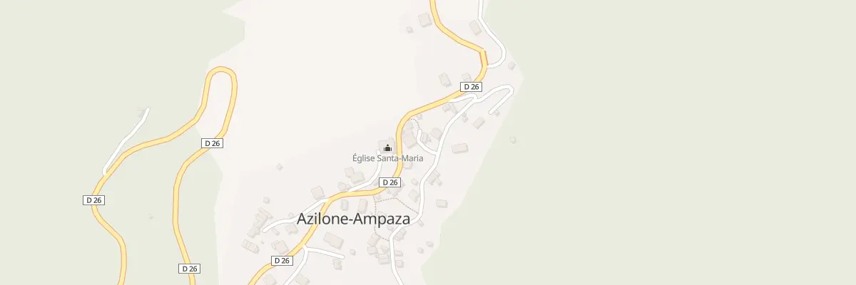 Plan du 5025 Frombolaccia à Azilone-Ampaza