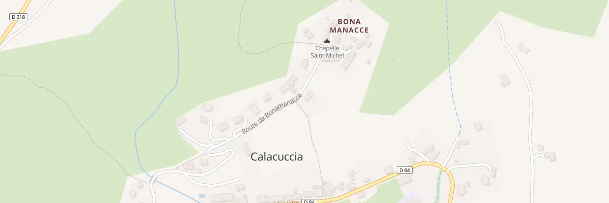Plan du 5152 Mansi à Calacuccia