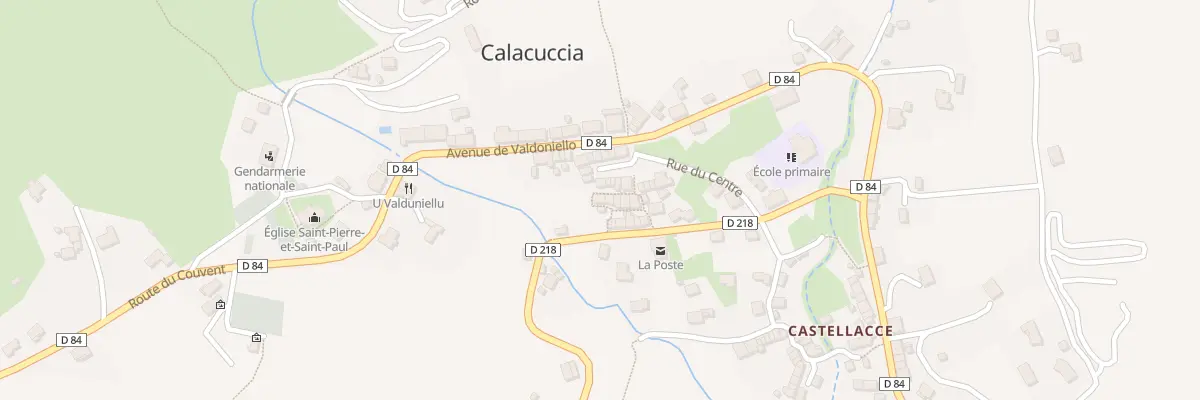 Plan du 5103 Calacuccia à Calacuccia