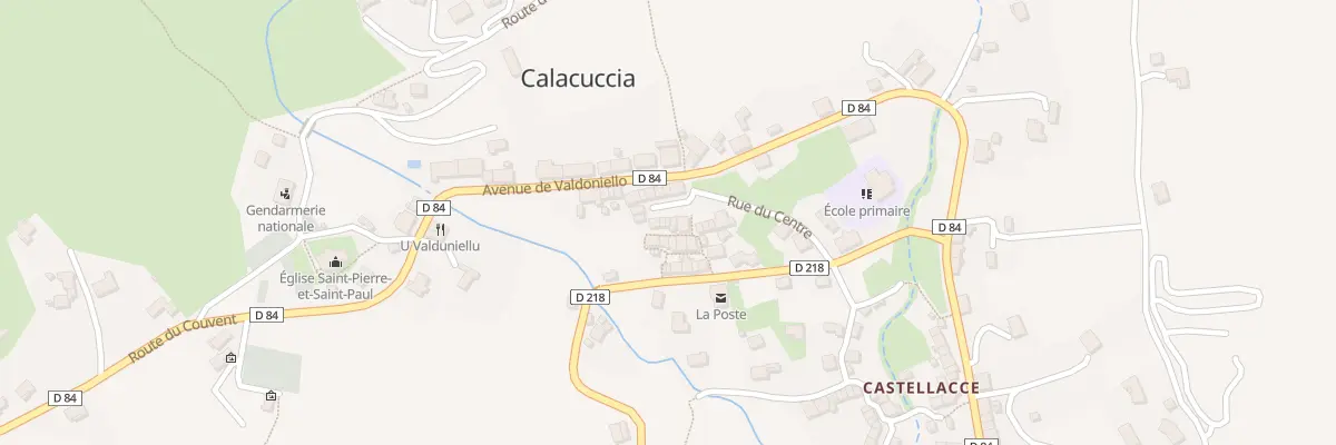 Plan du 5094 Calacuccia à Calacuccia