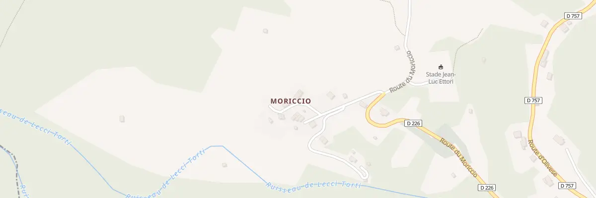 Plan du 5010 Buffoni à Argiusta-Moriccio