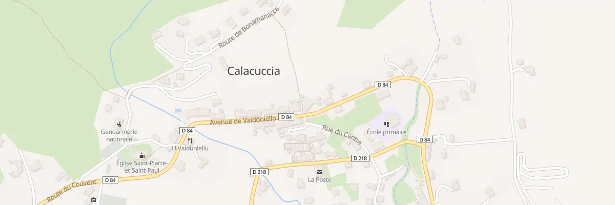 Plan du 5134 Calacuccia à Calacuccia