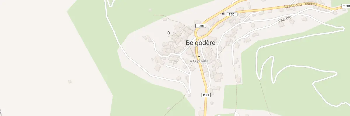 Plan du 5134 Fondo à Belgodère