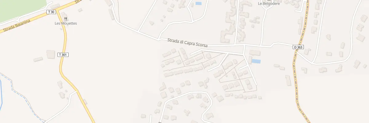Plan du 769 Erbajola à Belgodère