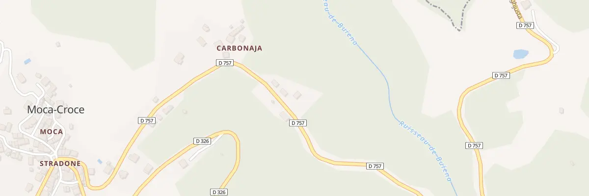 Plan du 5237 Alzo Di Fossa à Moca-Croce