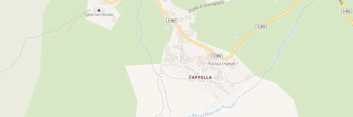 Plan du 5082 Capella à Olmi-Cappella