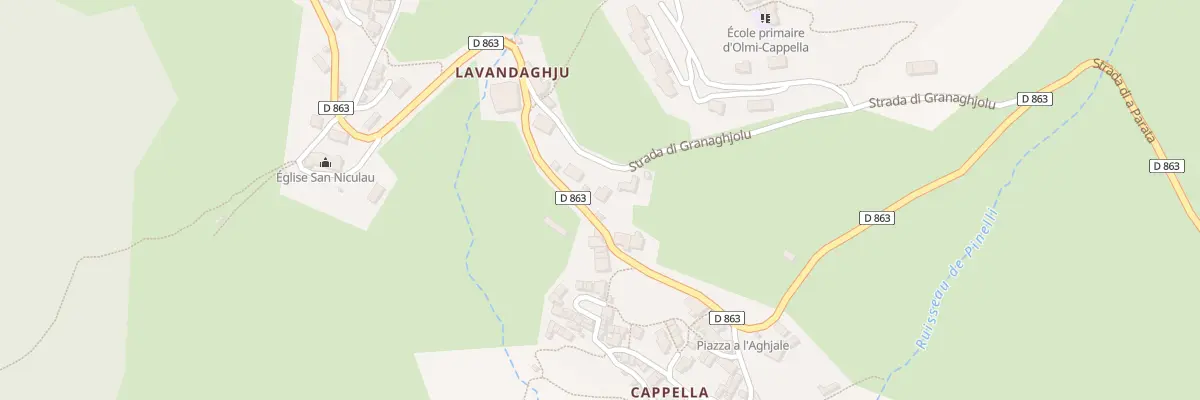 Plan du 5104 Granajolo à Olmi-Cappella