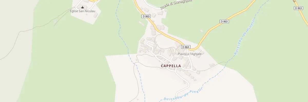 Plan du 5075 Capella à Olmi-Cappella