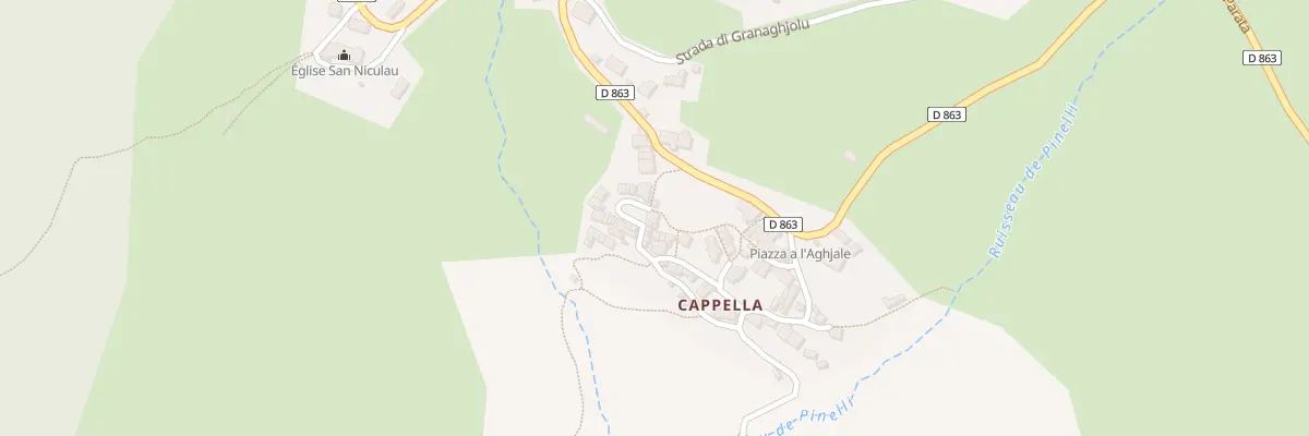 Plan du 259 Qua Quartieru Di A Cappella à Olmi-Cappella