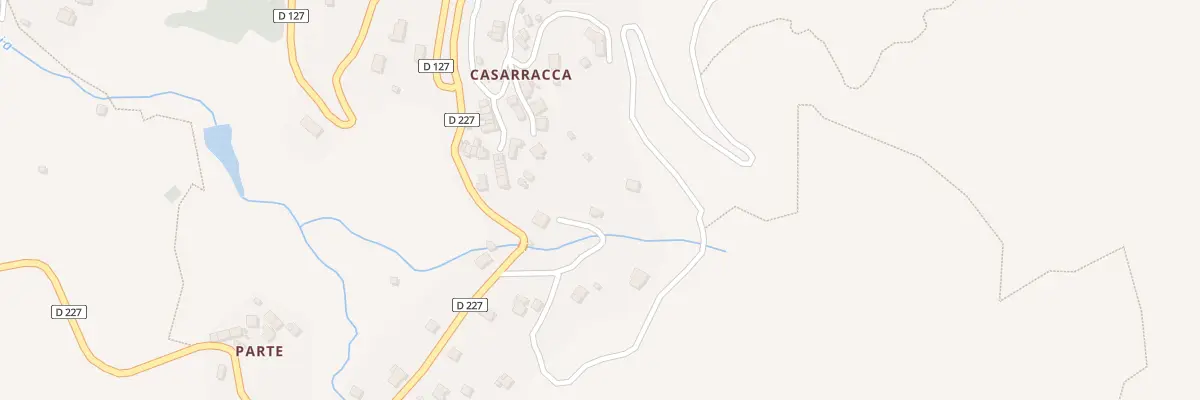 Plan du 5252 Casarracca à Tavera