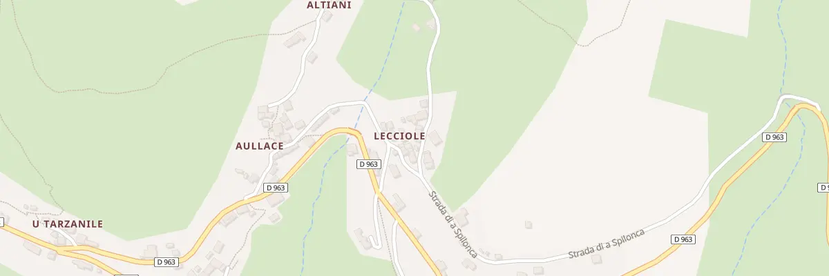 Plan du 5010 Lecciole à Olmi-Cappella