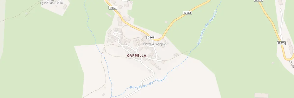 Plan du 277 Qua Quartieru Di A Cappella à Olmi-Cappella