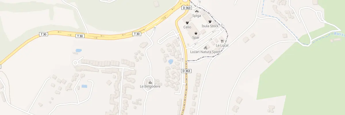 Plan du 9579 Res Les Terrasses de Lozzari à Belgodère