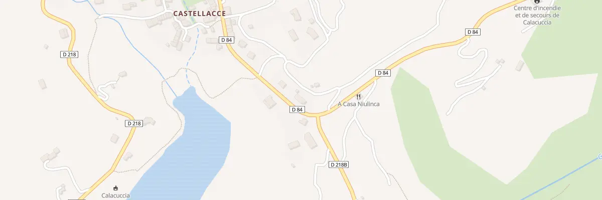 Plan du 5078 Tamburo à Calacuccia